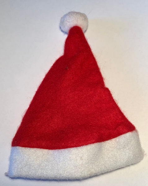 Weihnachtsmütze rot-weiss
